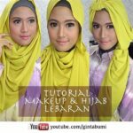 Kombinasi Hijab Dan Makeup Lebaran