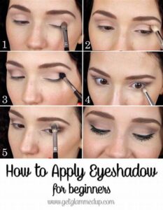 Langkah Mudah Penggunaan Eyeshadow Gelap