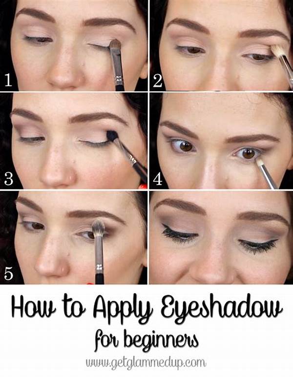 Langkah Mudah Penggunaan Eyeshadow Gelap