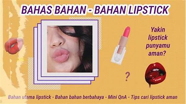 Lipstik Dengan Bahan Alami Terbaru