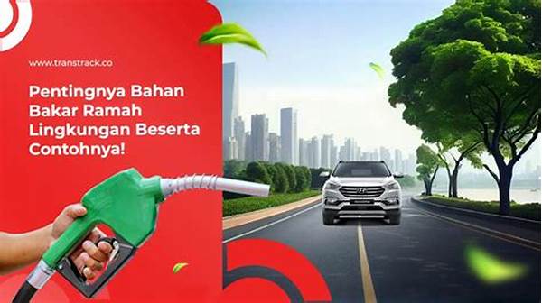 Penggunaan Bahan Bakar Ramah Lingkungan