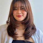 Rambut Panjang Layer Untuk Bentuk Wajah Bulat
