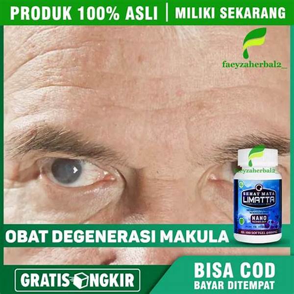 Suplemen Mata Cegah Degenerasi Dini