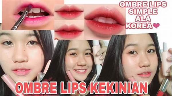 Teknik Pewarnaan Ombre Ala Korea