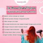 Tips Perawatan Rambut Panjang Alami