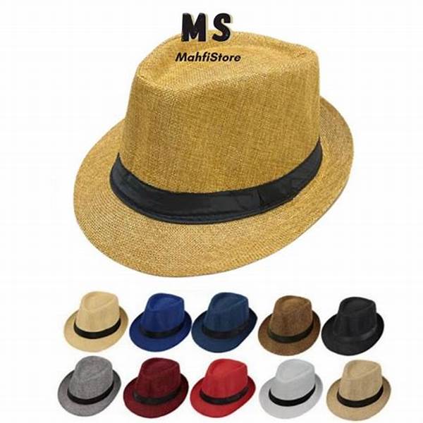 Topi Pantai Pria Kualitas Terbaik.
