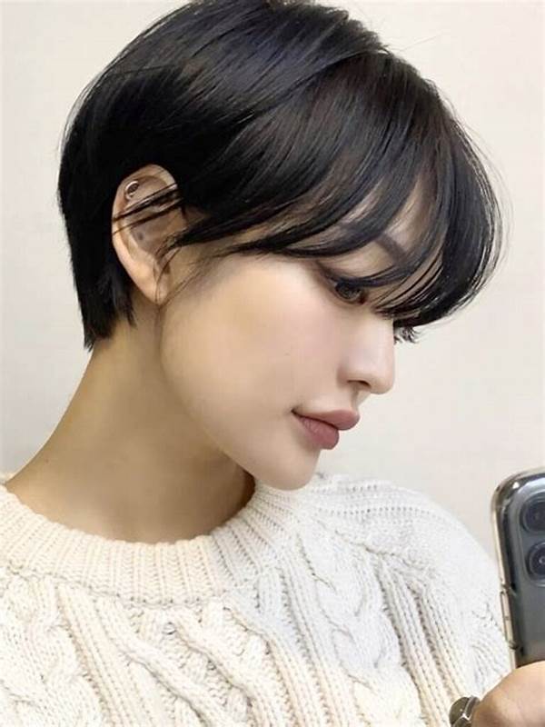 Tren Rambut Pendek Pixie Wanita Korea