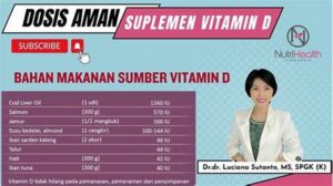 Dosis Aman Suplemen Vitamin D