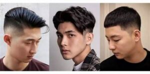 Gaya Rambut Pendek Pria Persegi.