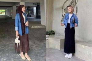 Inspirasi Fashion Jaket Denim Wanita