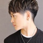 Inspirasi Warna Cerah Two Block Hair