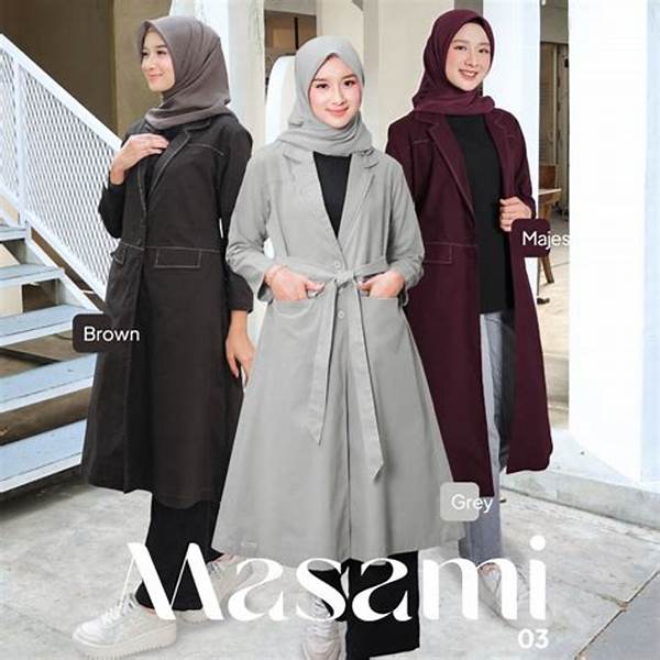 Koleksi Coat Elegan Wanita Korea