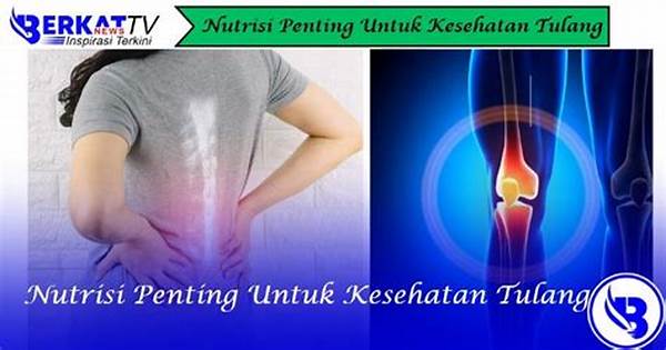 Nutrisi Untuk Kesehatan Tulang