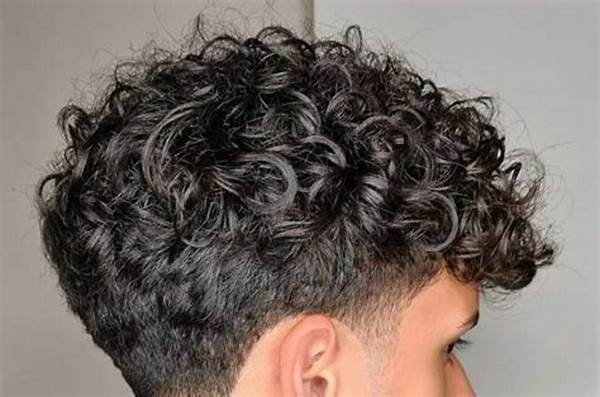 Rambut Keriting Pria Wajah Bulat Ideal