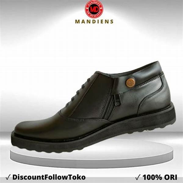 Sepatu Kantor Sol Tebal Kulit