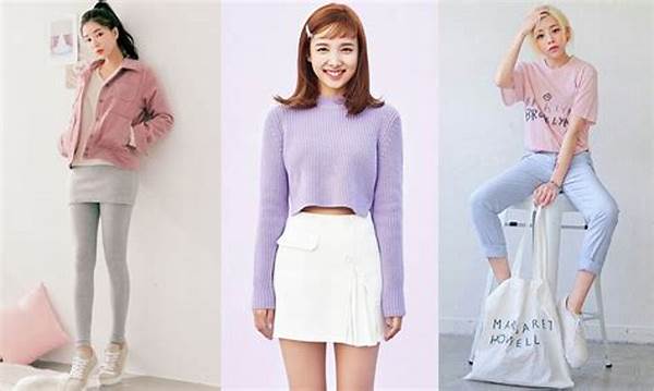 Streetwear Korea Warna Pastel