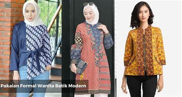 Tren Pakaian Formal Modern