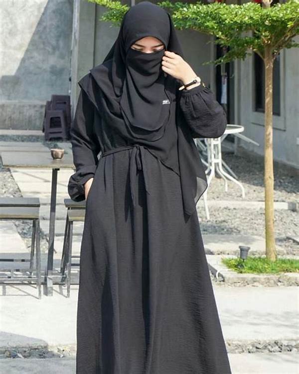 Busana Muslimah Bercadar Modern