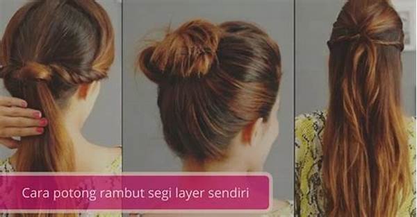 Cara Mudah Mengikat Rambut Panjang