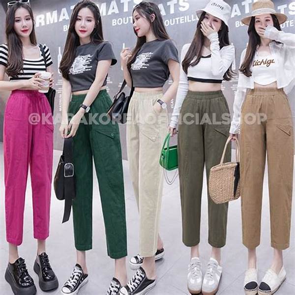 Celana Kulot Trendi Remaja Korea