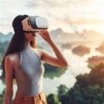 Desain Futuristik Kacamata Wanita