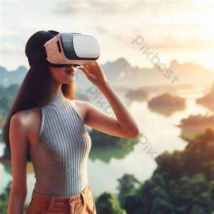 Desain Futuristik Kacamata Wanita