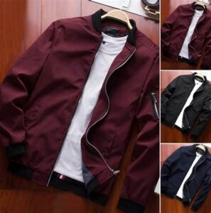 Desain Jaket Bomber Modern
