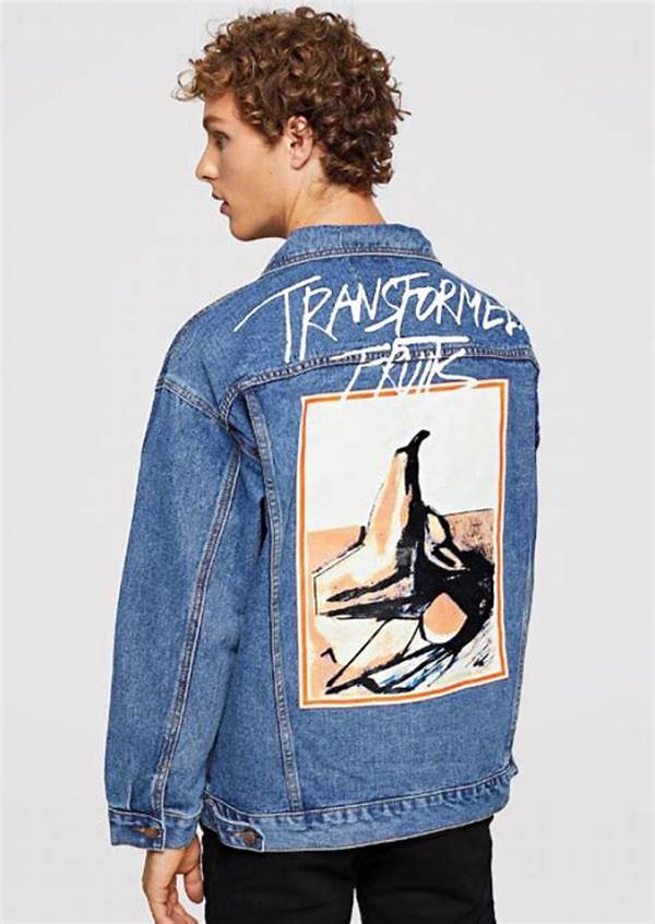 Desain Jaket Jeans Inovatif