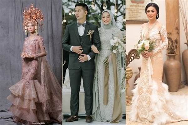 Gaun Pastel Elegan Untuk Pernikahan
