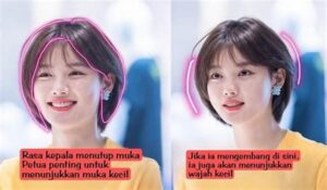 Inspirasi Rambut Pendek Wajah Segi Empat