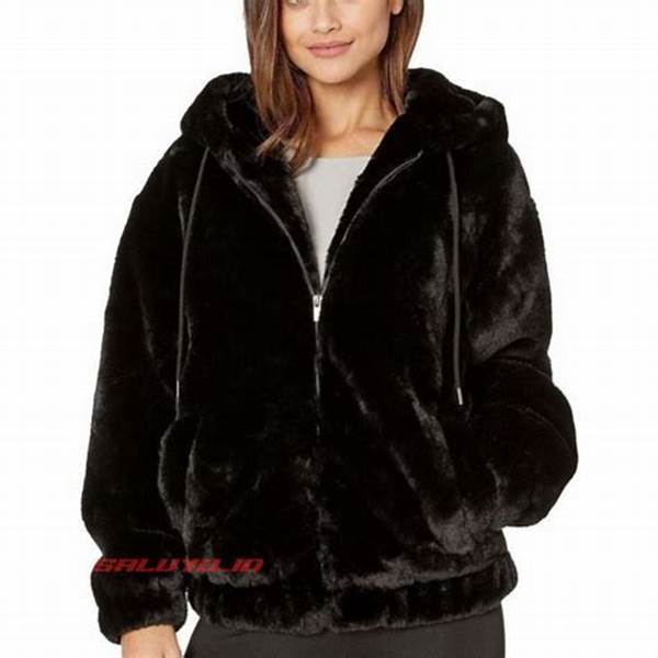 Jaket Bulu Halus Korea Wanita