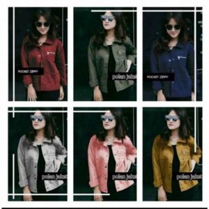 Jaket Wanita Korea Bahan Halus