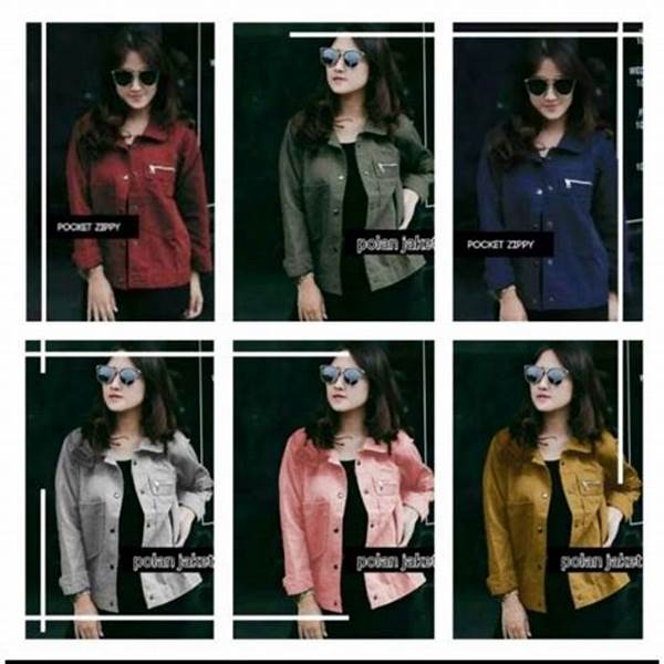 Jaket Wanita Korea Bahan Halus