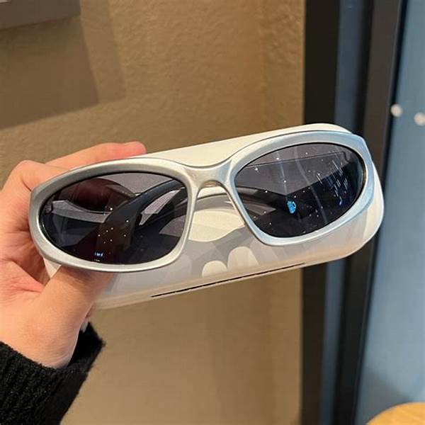 Kacamata Hitam Futuristik Untuk Fashion