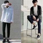 “outfit Monokrom Pria Korea”