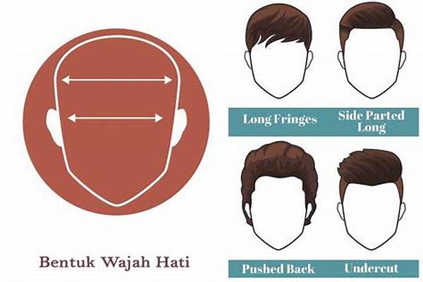 Potongan Rambut Wajah Hati
