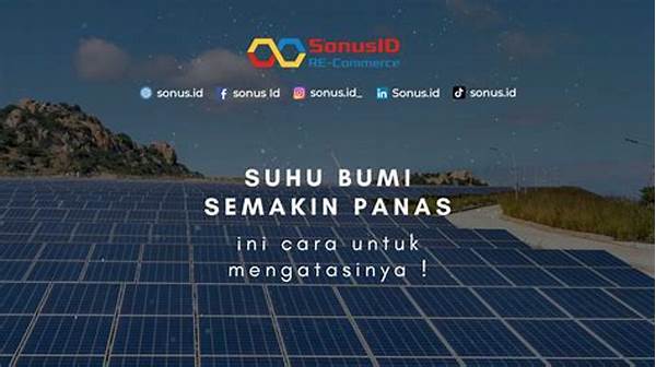 Solar Panel Mengurangi Emisi Karbon