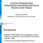 **strategi Pembangunan Transportasi Berkelanjutan**