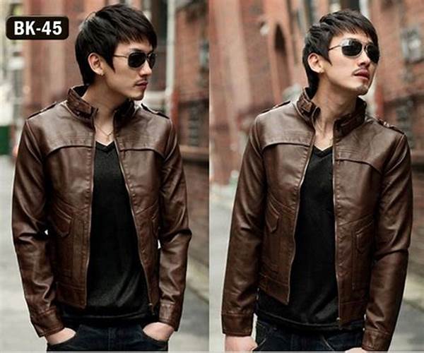 Jaket Kulit Ala Drama Korea