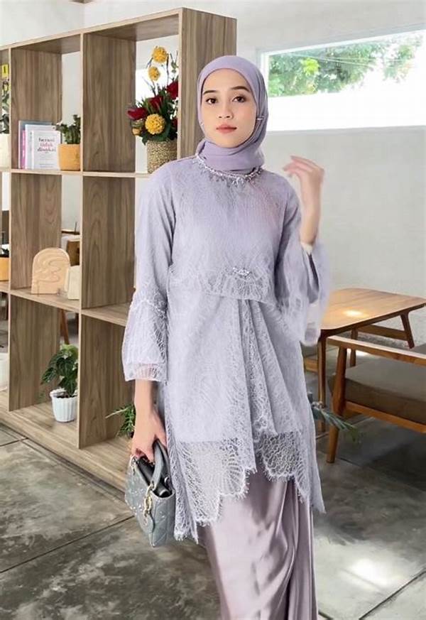 “model Kebaya Kondangan Elegan Kekinian”
