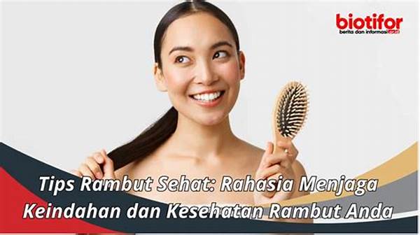 Tips Menjaga Kebersihan Rambut Harian