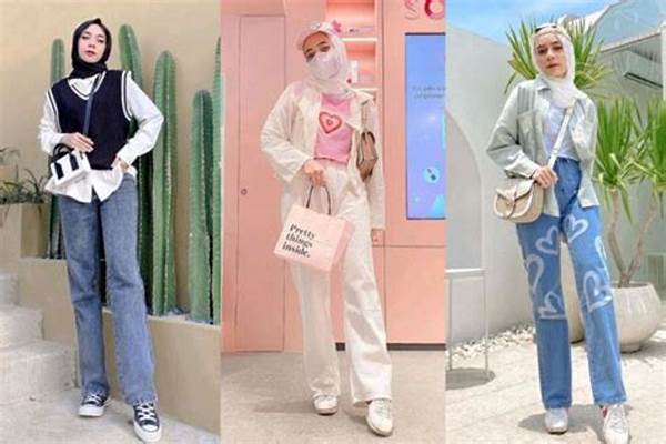 Fashion Korea Kasual Untuk Hijab