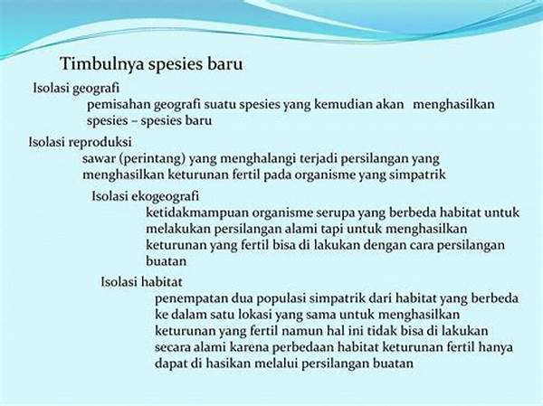 Habitat Alami Spesies Baru