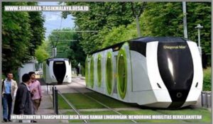 Infrastruktur Transportasi Berkelanjutan Modern