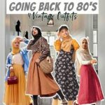 Style 80an Wanita Hijab