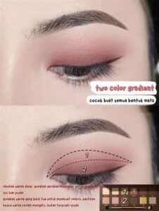 Teknik Eyeshadow Untuk Mata Tegas