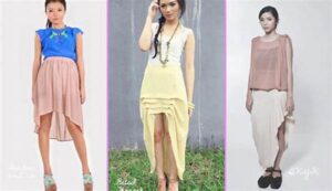 Tips Memilih Rok Asimetris Santai