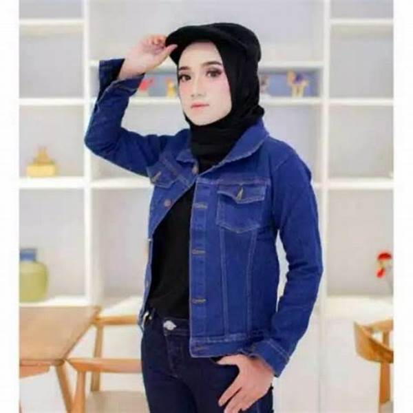 Inspirasi Jaket Jeans Wanita Modern