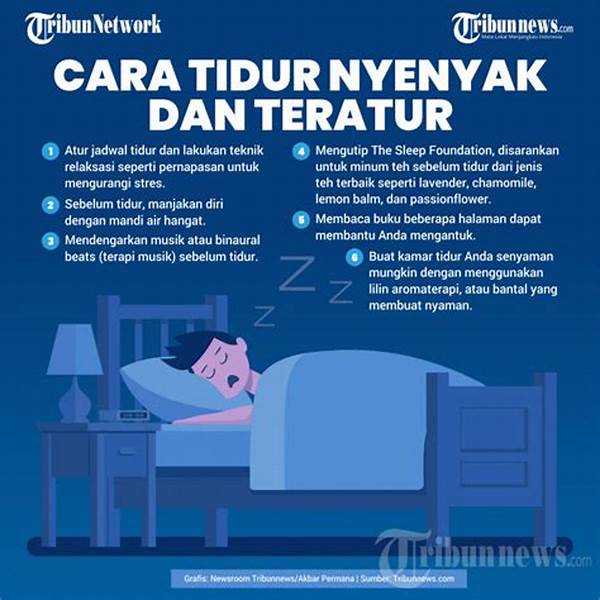 Tips Tidur Nyenyak Malam Hari