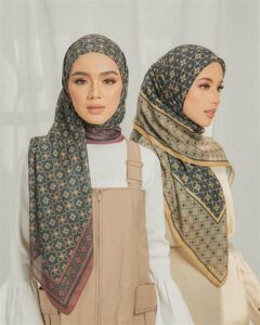 Desain Hijab Vintage Ikonik